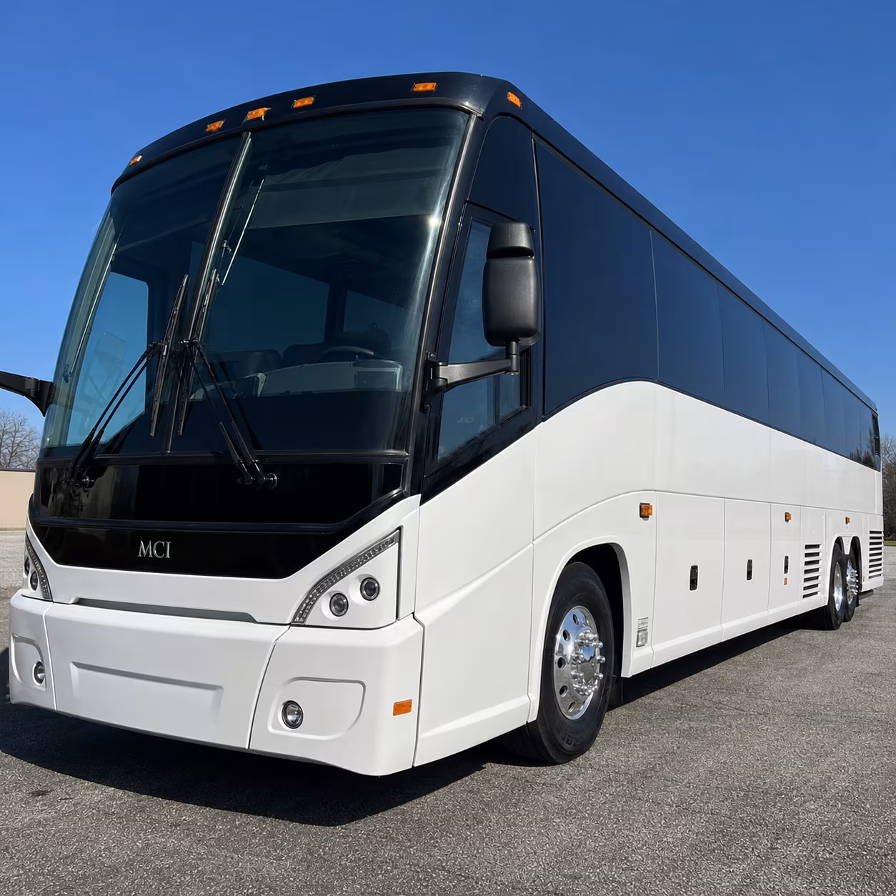 56 passenger charter bus