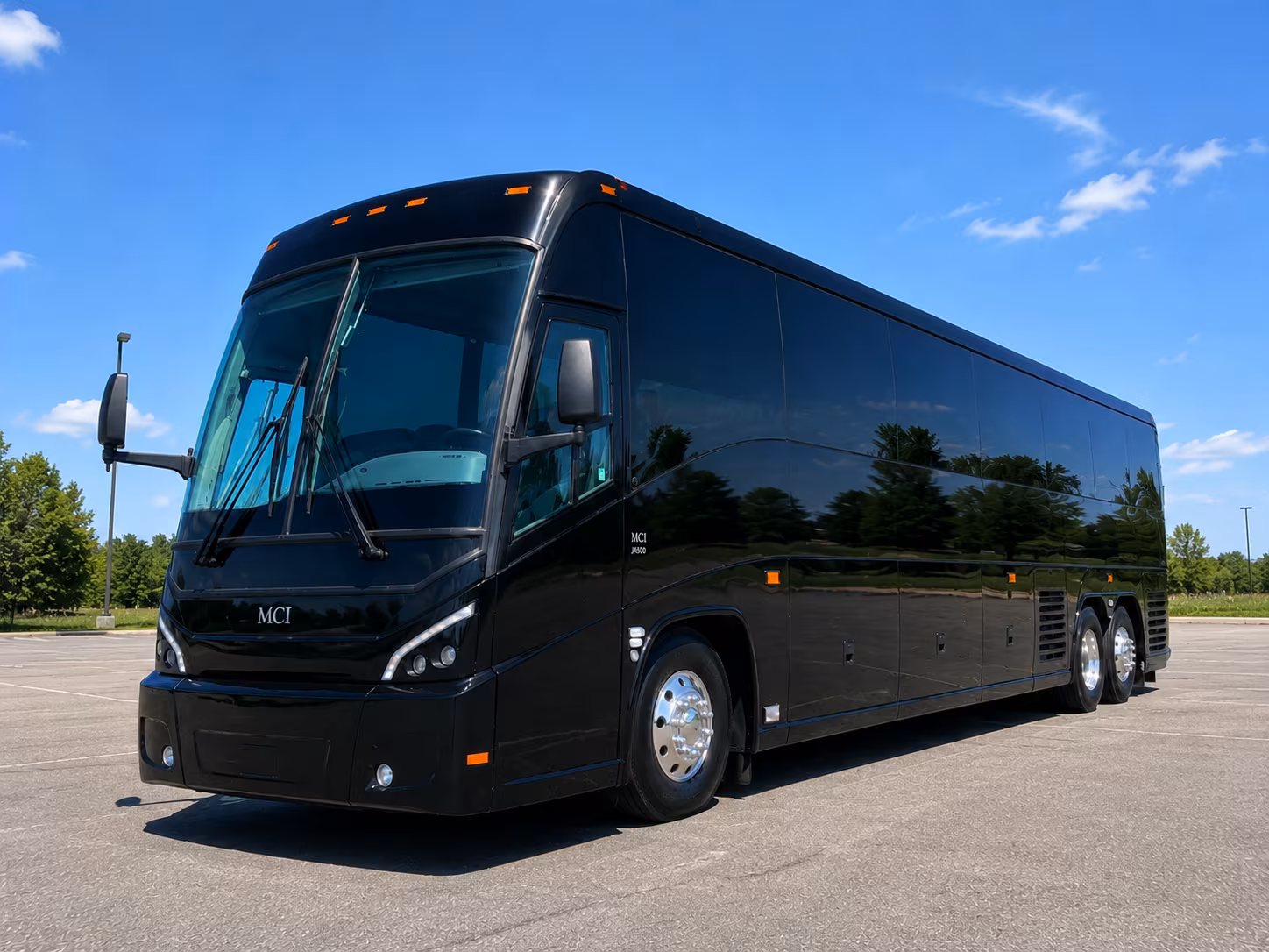 corporate and convention buses for cummings research park and jackson center