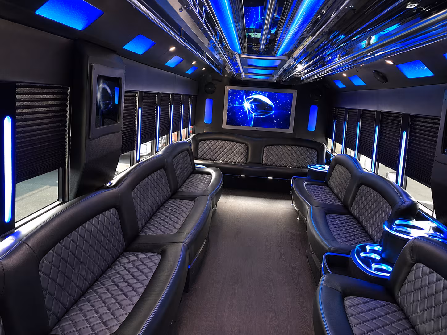 huntsville holiday party bus rental