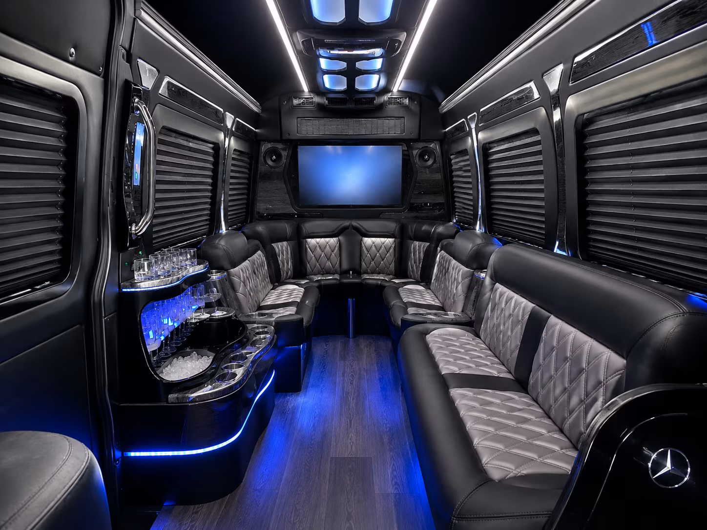 huntsville long distance transportation onboard seating