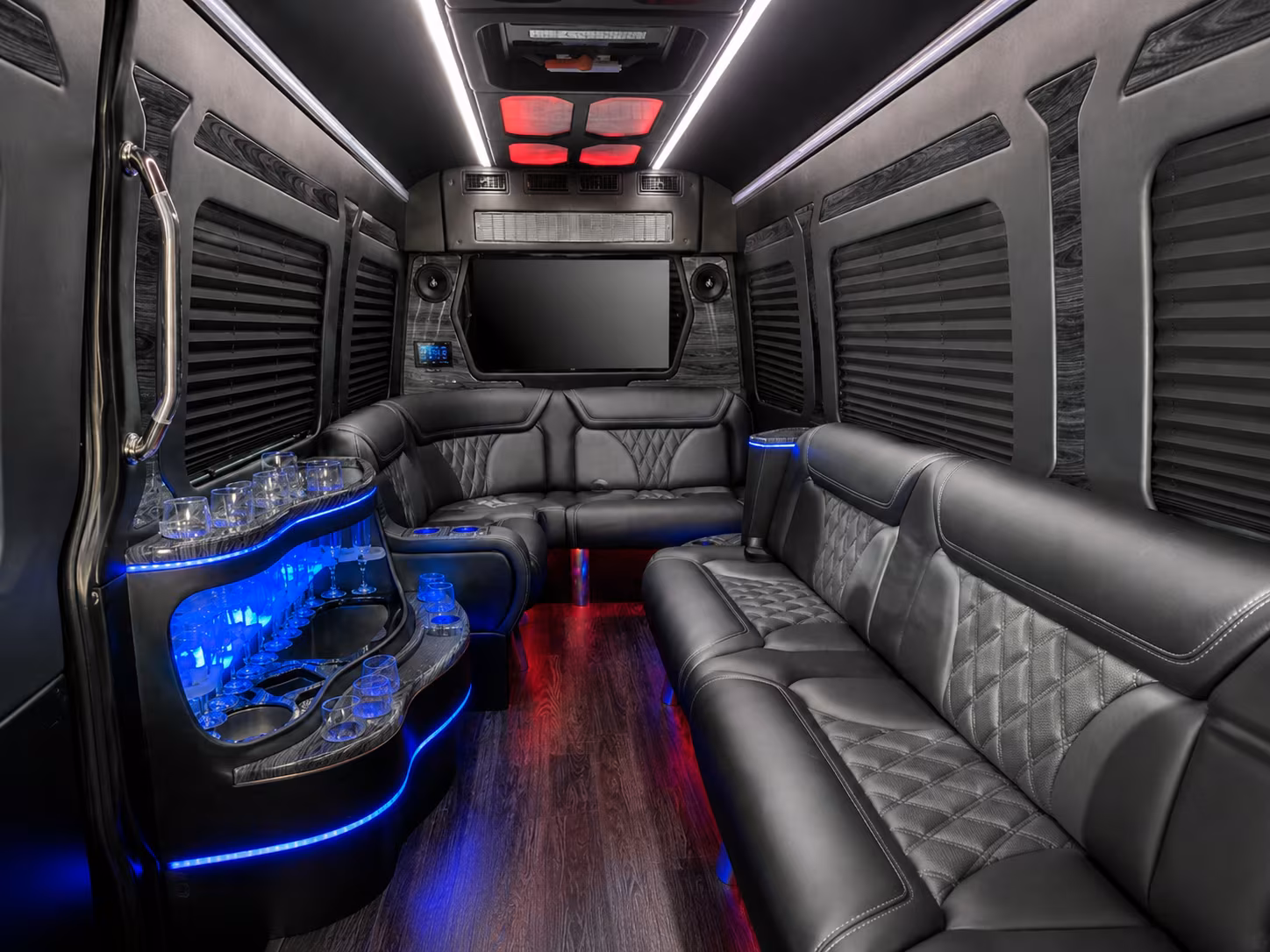 huntsville prom transportation onboard seating