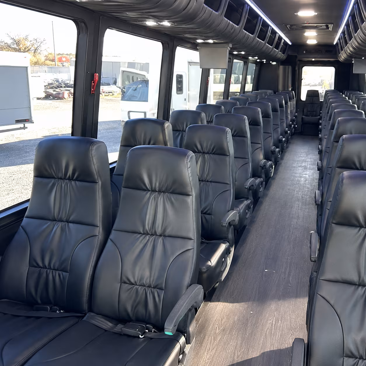 huntsville school event transportation onboard seating