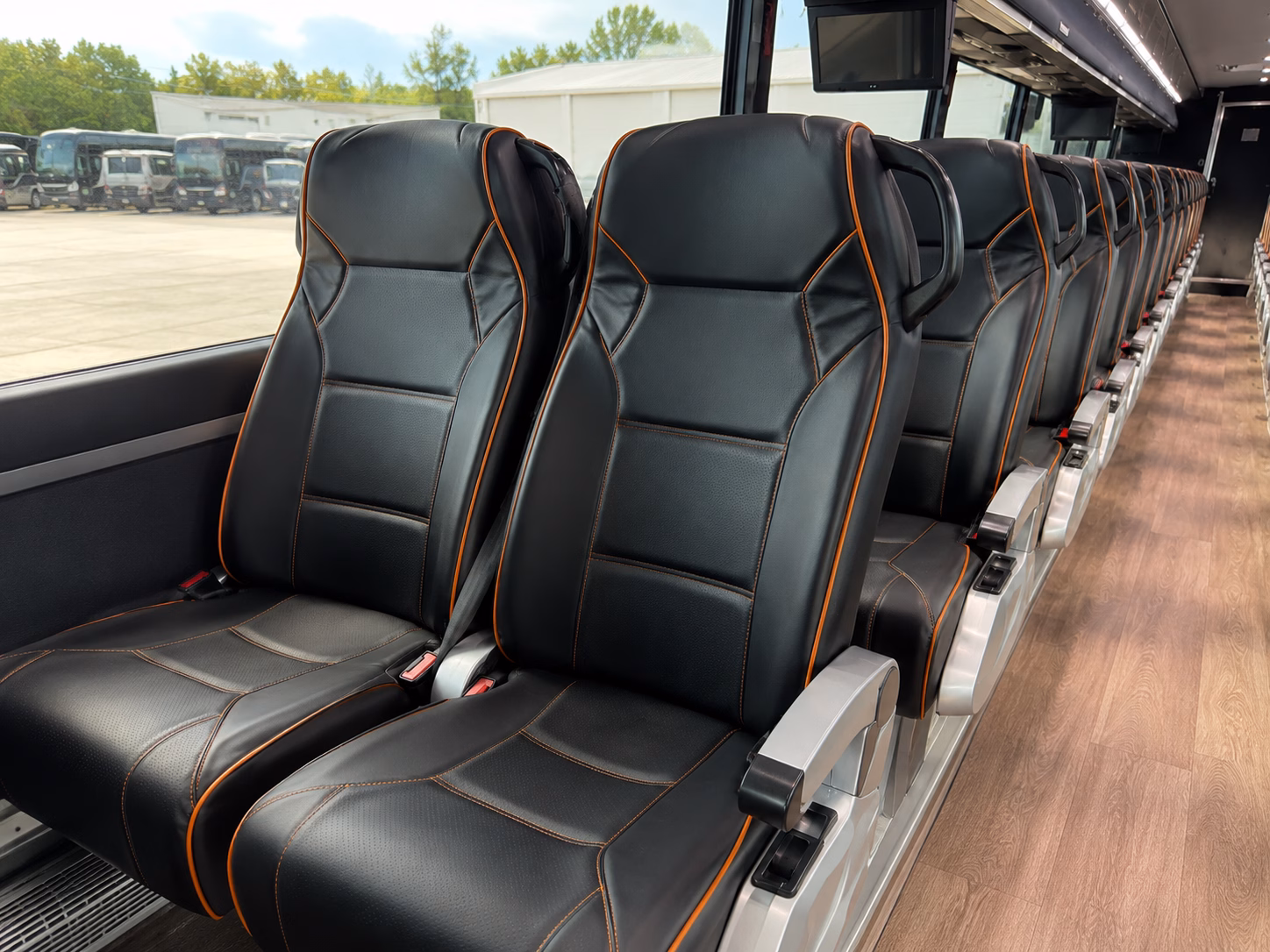 huntsville wedding transportation onboard seating